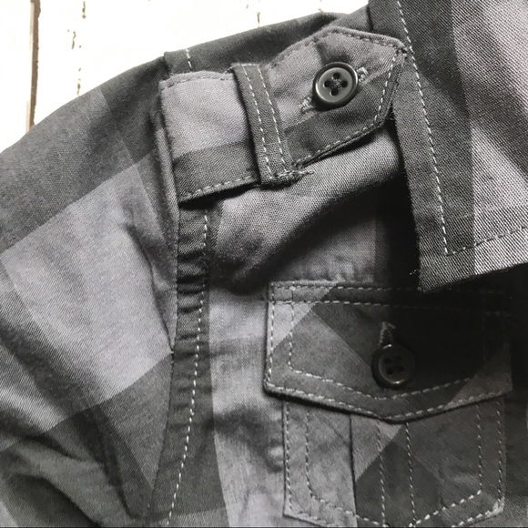 Sovereign Code Button Down Long Sleeve Baby Onesie - Picture 6 of 10